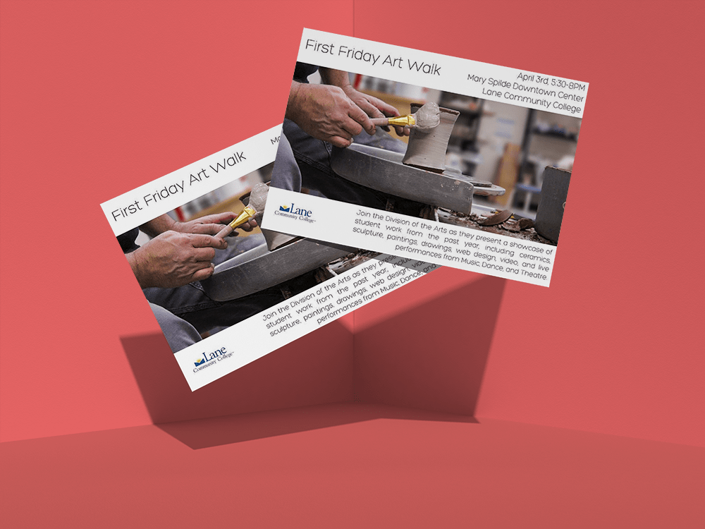 First Friday Artwalk Postcards